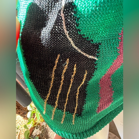 Vintage 70’s CHLOE emerald knit top😍😍 - Picture 4 of 12